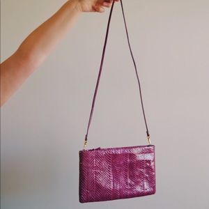 Slim Lightweight Burgundy Bag